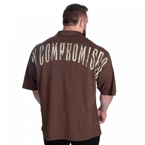 GASP NC Polo Iron Tee - Timber Detail 1