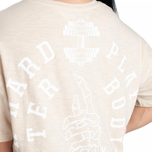 Better Bodies No Regrets Oversized Tee - Light Desert Detail 6