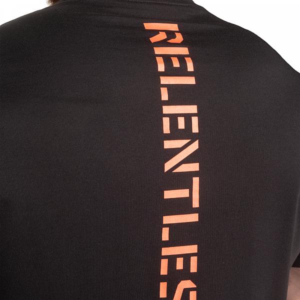 GASP Relentless One Tee - Black/Flame Detail 5