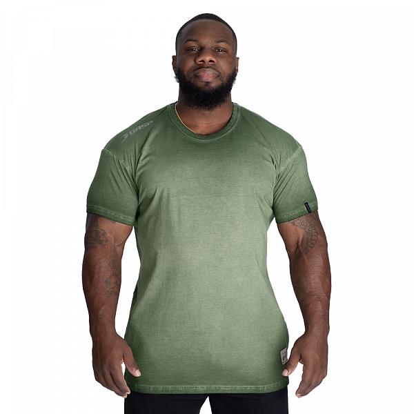 GASP Intensity Street Tee - Washed Green Detail 1
