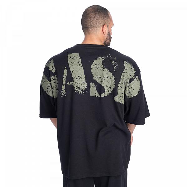 GASP Iron Thermal Tee - Black/Green Detail 2