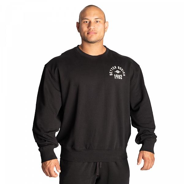 Better Bodies Legacy Sweater - Black Detail 3