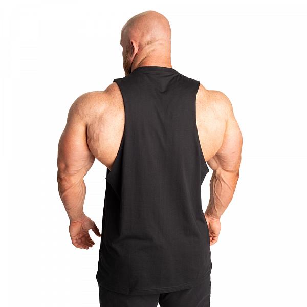 Better Bodies Relentless Cut Out Tank - Black/White Detail 2